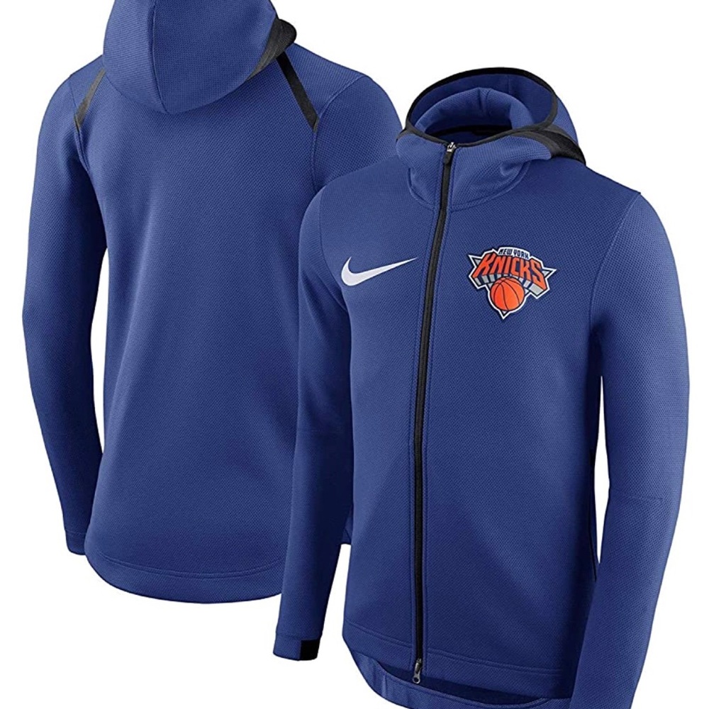 Knicks Men's Authentic NBA Showtime Therma Flex